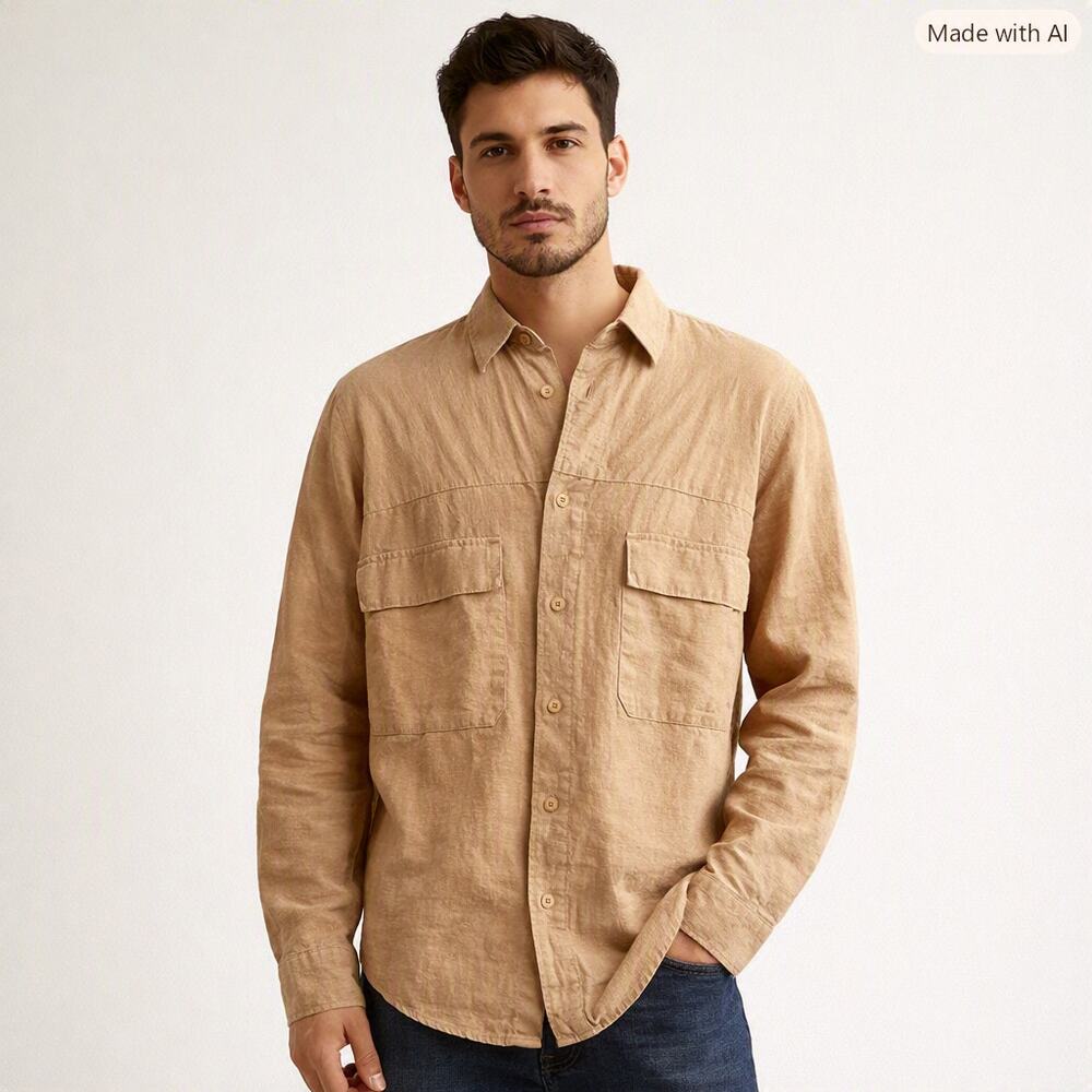 Outlier Injex Raglan Experiment 2-Pocket Shirt Size Large